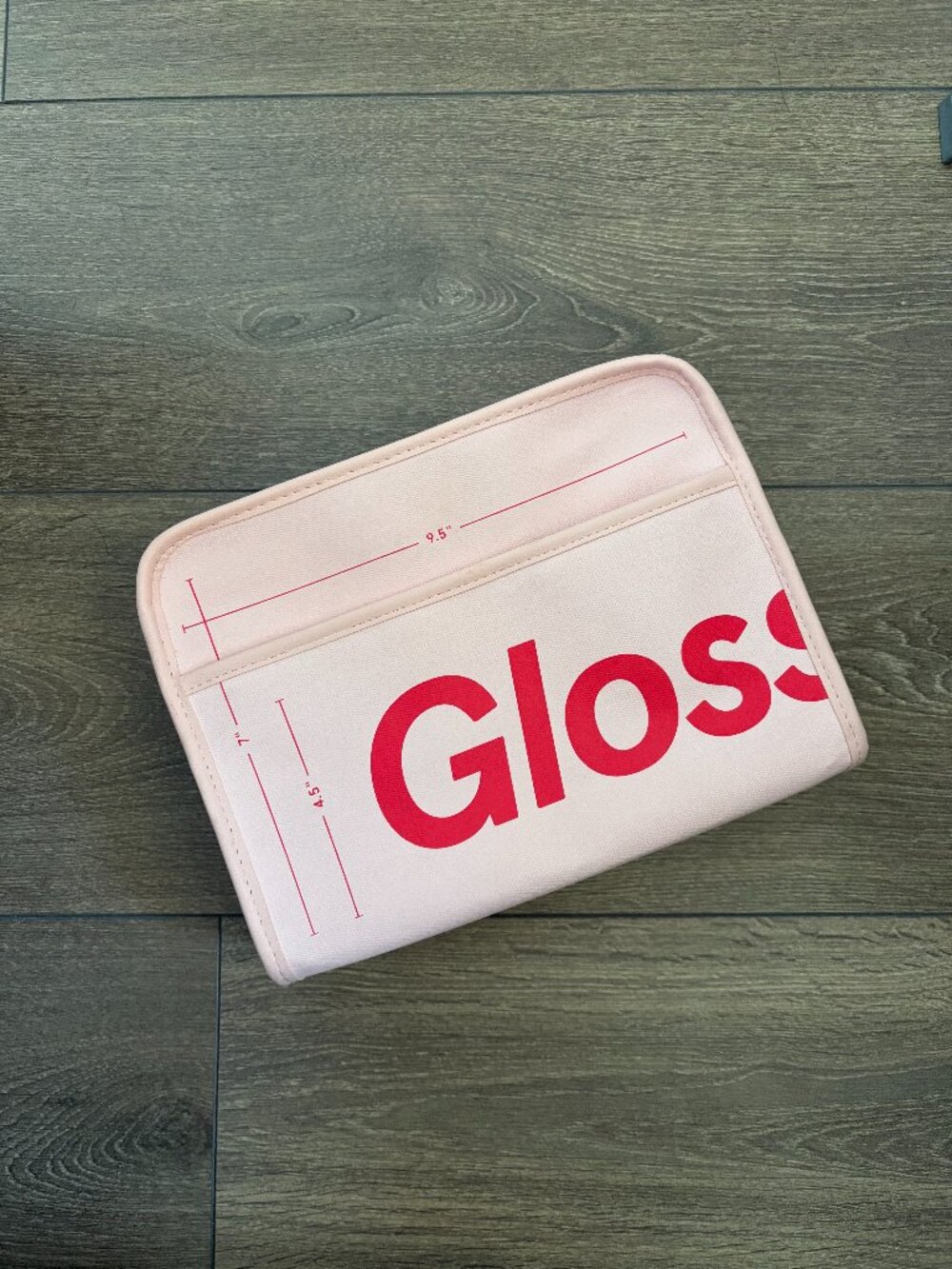 Glossier Beauty Bag | Pink